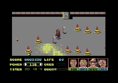 Skate Crazy screenshot 5 for Commodore 64